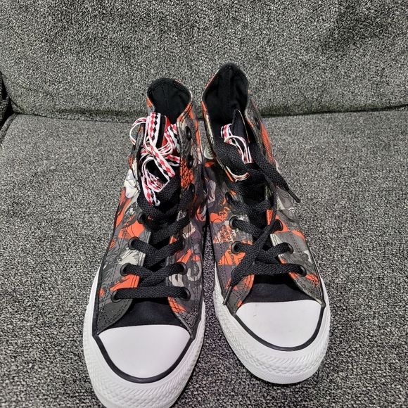 Converse Chuck Taylor All Star High x DC Comics Harley Quinn M W 7 - Picture 2 of 7